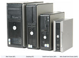 Dell Optiplex 755 Desktop PC 4GB RAM, 128GB Solid State Drive + 2TB HDD, DVD-RW Win 10 Keyboard Mouse