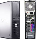 REFURBISHED Dell Optiplex 755 Desktop Computer Intel Core 2 Duo 2.13GHz Processor 4GB Memory 1TB HDD DVD/CD-RW Optical Drive Windows 10 Pro with USB Keyboard and Mouse