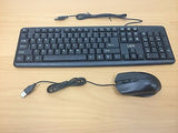 Brand New UER® USB Keyboard and Mouse Combo Color Black