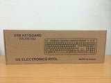 UER Brand New USB Wired Standard Keyboard Color Black