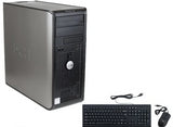 CLEARANCE!!! Dell Optiplex Tower Computer  Core 2 Duo 2.13 GHz / 4GB RAM / 750 HDD Windows 10 Home 64