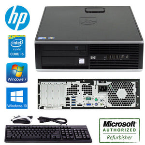 HP Compaq 6300 Pro SFF Desktop Computer Intel Quad Core i5-3470  3.2GHz 8GB DDR3 500 GB HDD Windows 7 Professional