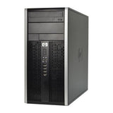 HP Compaq 6200 Pro Tower intel core i3 2100 3.10GHz 4GB 250GB DVDRW Windows 7 professional 64  bit