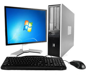 HP Compaq PC Desktop Windows 10 Pro 64 bit, Core 2 Duo, 3.0GHz