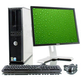 Dell Optiplex Desktop Computer Windows 10 Professional 64 Bit PC LCD Monitor Keyboard Mouse