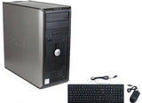 CLEARANCE! XP Pro Dell Optiplex Tower Desktop Computer Core 2 Duo 2.40 GHz / 4GB RAM / 80GB HDD, DVD ROM