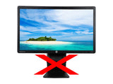 HP EliteDisplay E221 21.5" 1920 x 1080 Widescreen LED Backlit HP Monitor NO STAND
