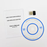 UER Nano USB WiFi Wireless Adapter Network Dongle 150Mbps 802.11b/g/n For PC