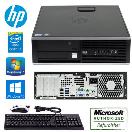 omhelzing vertegenwoordiger Zuinig HP Compaq 8000 Elite Pro SFF Desktop Computer Core 2 Duo 3.0 GHz 4 GB DDR3  250 GB HDD Windows 7 Pro 64-bit – RefurbishedPC
