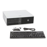 HP Desktop Computer 6005 AMD Dual Core 2.8GHZ PC Windows 10 17" LCD Monitor Keyboard Mouse