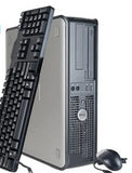 Dell Optiplex 380/780 Super Fast XP Pro Desktop Computer Core 2 Duo,  3.00 GHz / 4GB RAM / 128GB SSD, DRW, Keyboard & Mouse