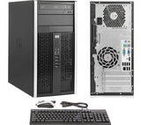 CLEARANCE!! Super Fast HP Tower Desktop Computer Core 2 Duo WIN 7 PRO + 19" LCD+KB+MS (DDR3)