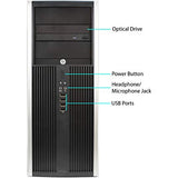 CLEARANCE!! Fast HP 6000/8000 Tower Desktop Computer PC Core 2 Duo with Windows 7 Pro